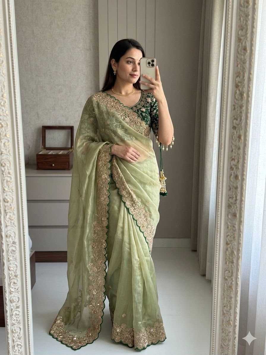 Sequin Saree