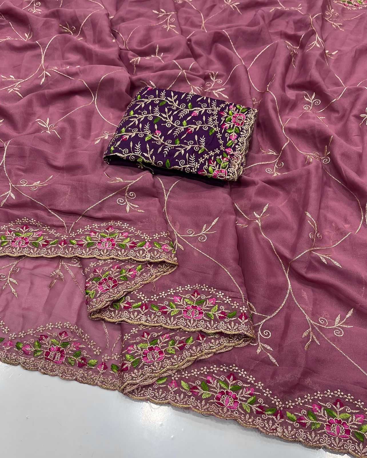 Georgette Saree