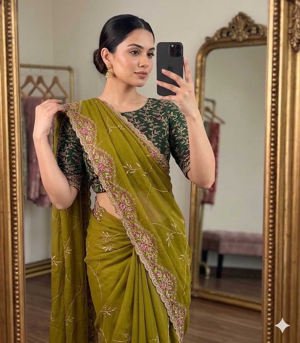 Georgette Saree
