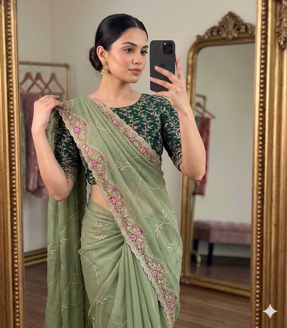 Georgette Saree