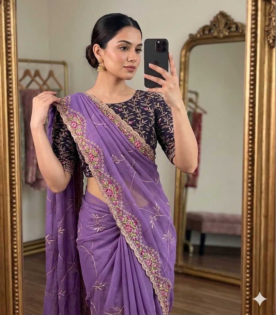 Georgette Saree