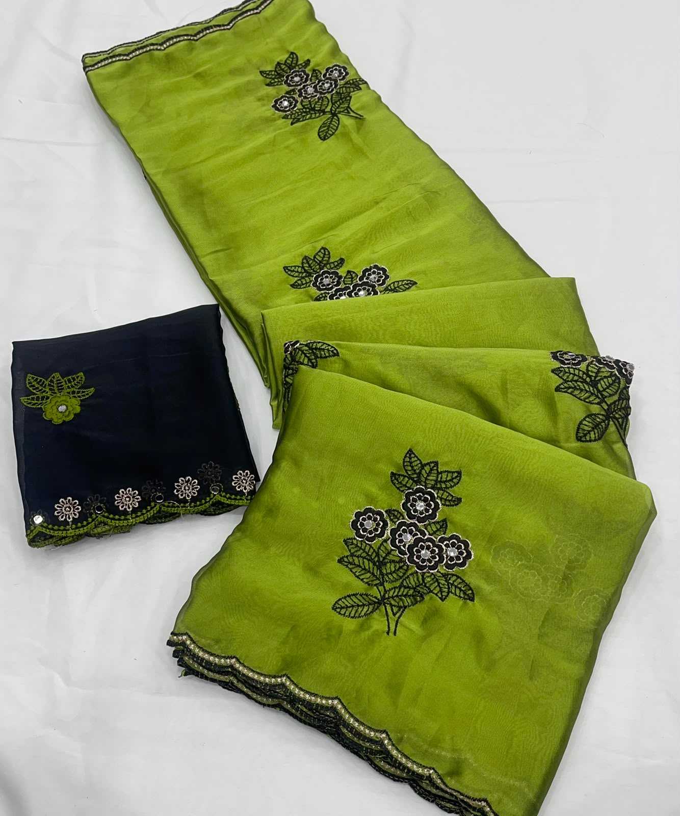 Embroidered Saree