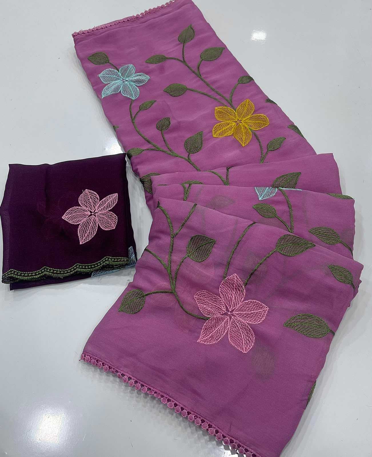Georgette Saree