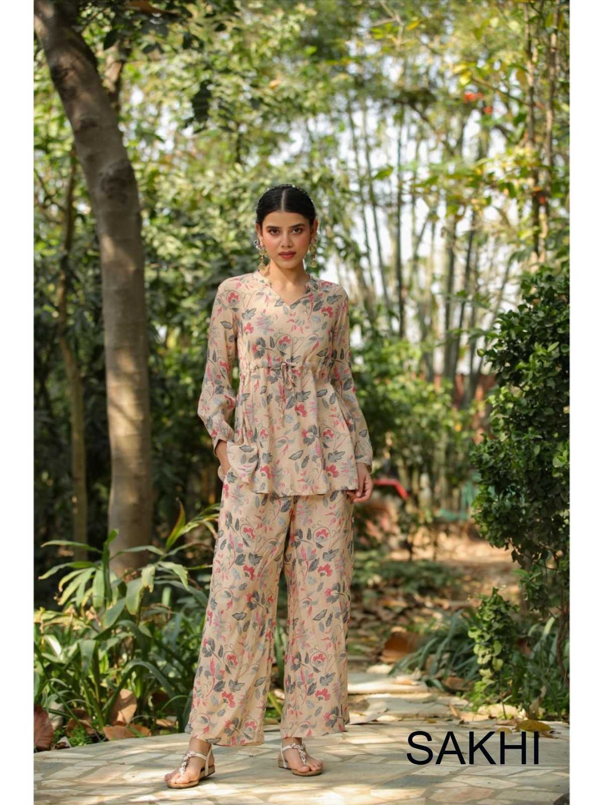 Muslin Silk Designer Kurti