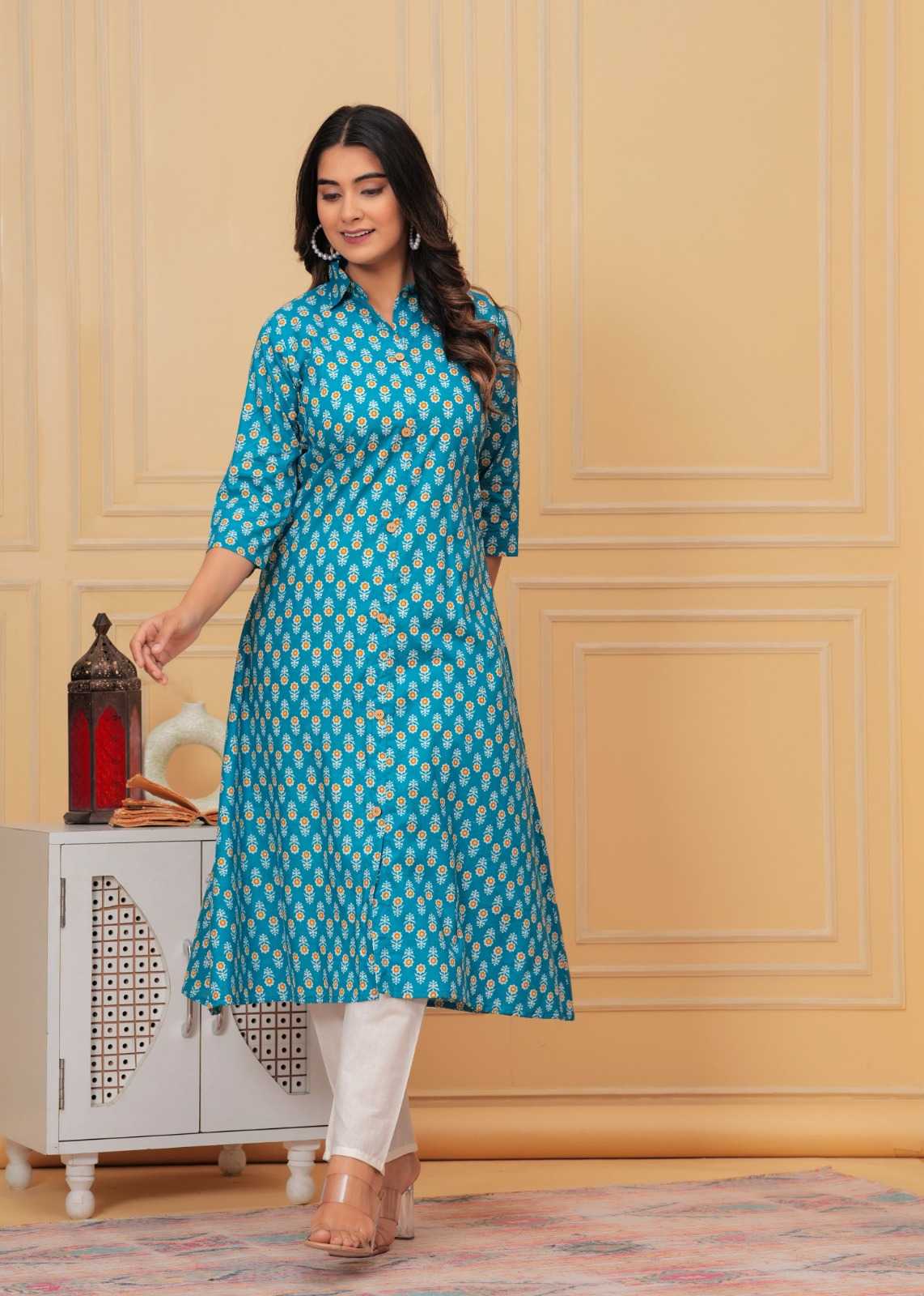 Pure Cotton Designer Kurti