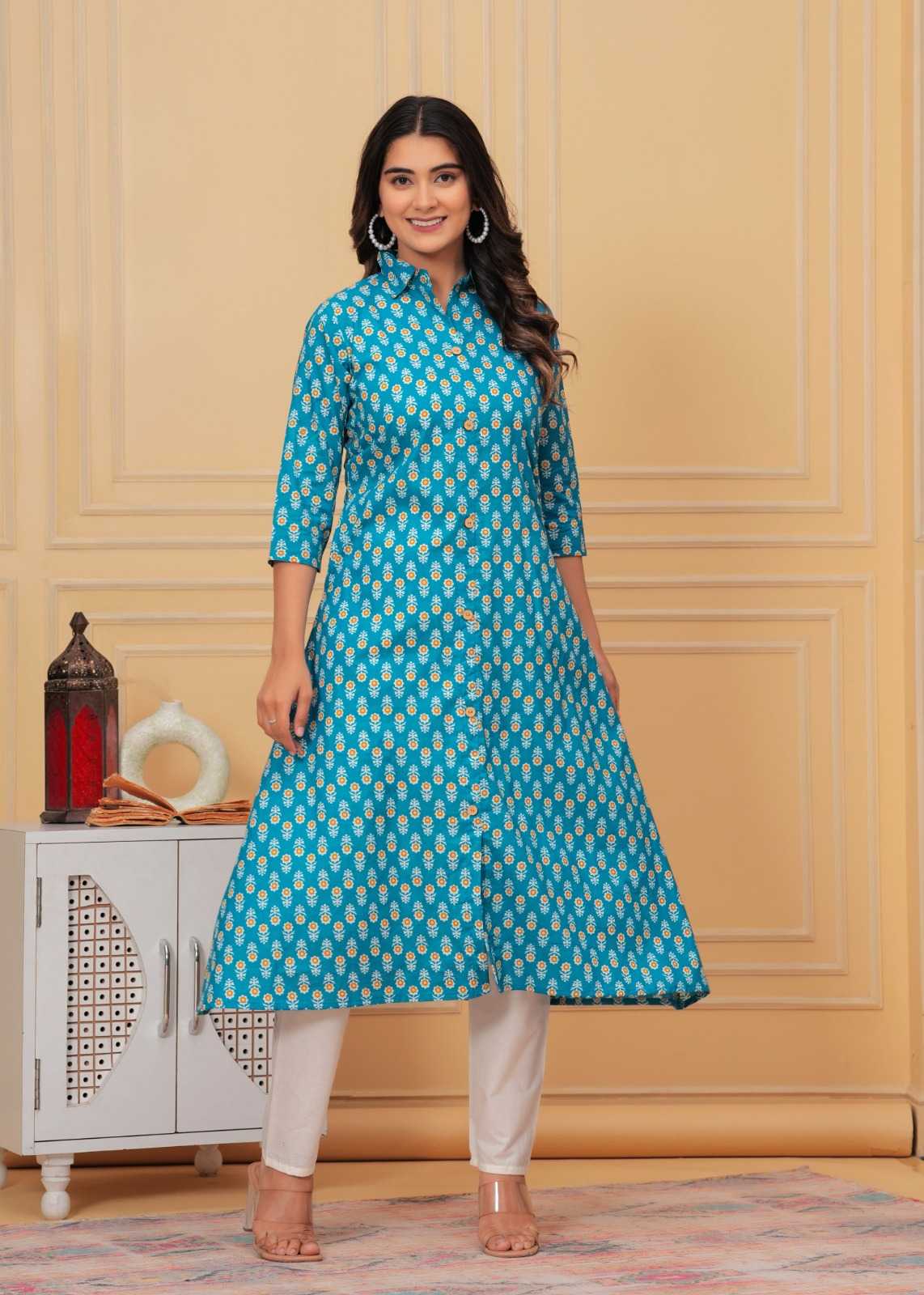 Pure Cotton Designer Kurti