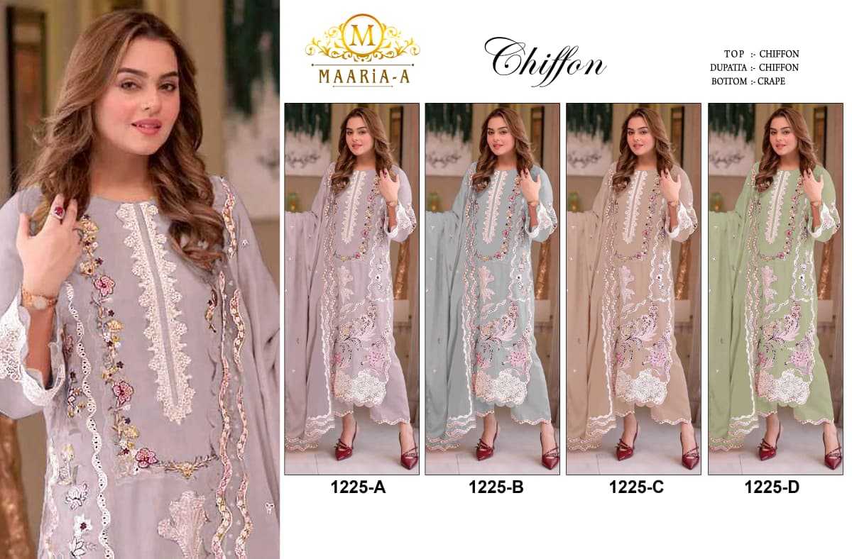 Chiffon Ladies Suit