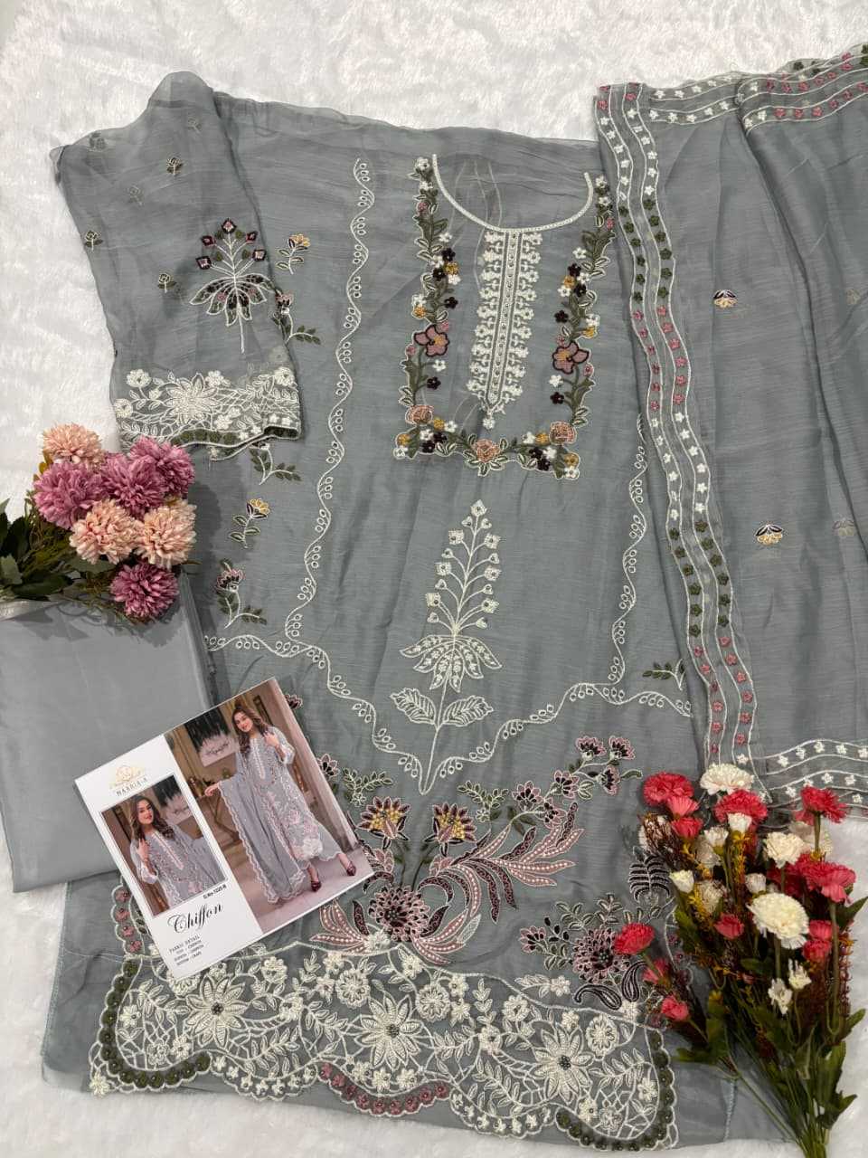Chiffon Ladies Suit