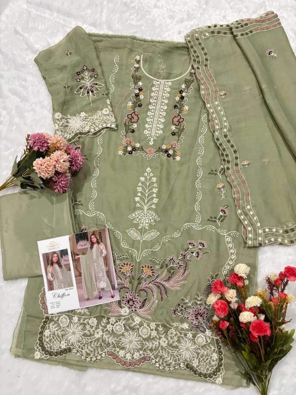 Chiffon Ladies Suit