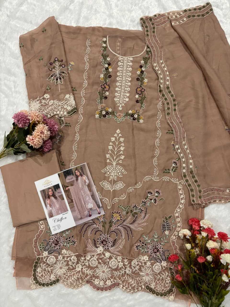 Chiffon Ladies Suit