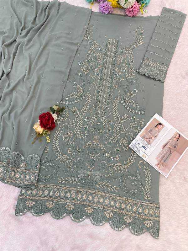 Faux Georgette Ladies Suit