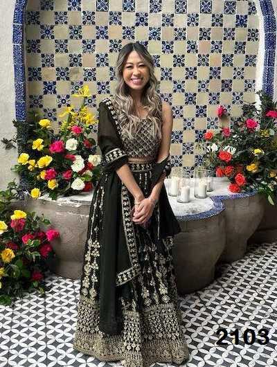 Faux Georgette Wedding Lehenga