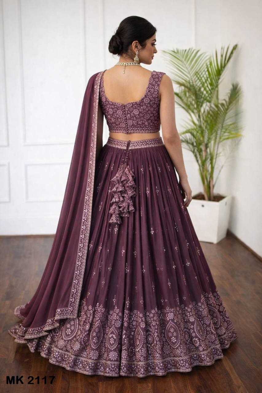 Faux Georgette Wedding Lehenga