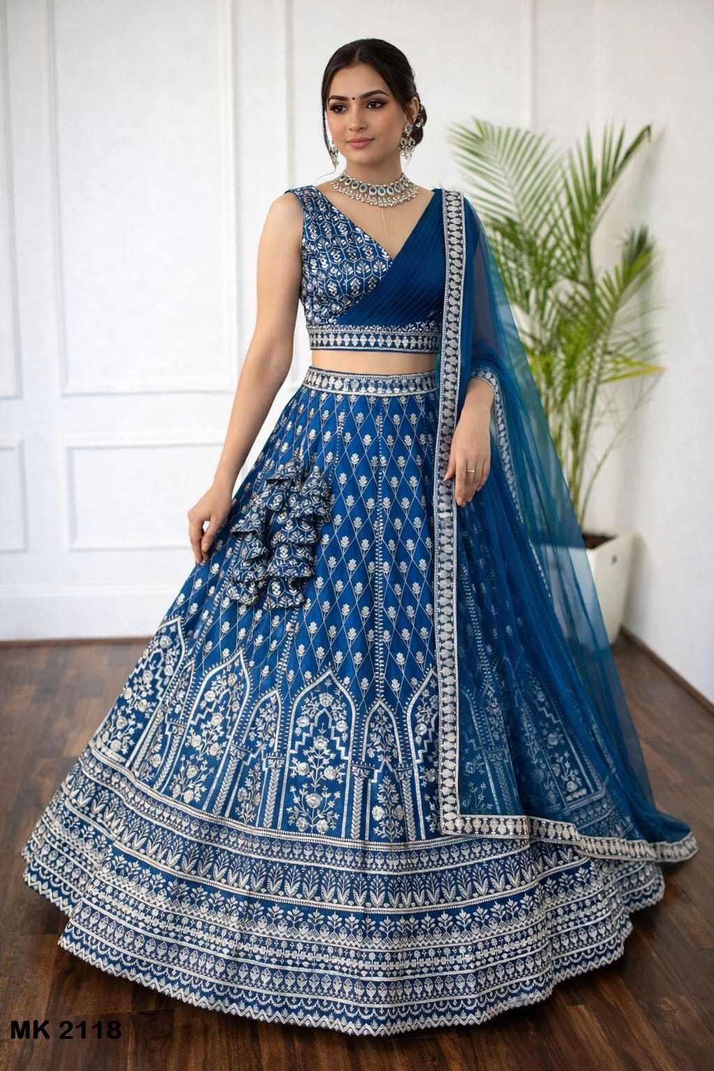 Faux Georgette Designer Lehenga