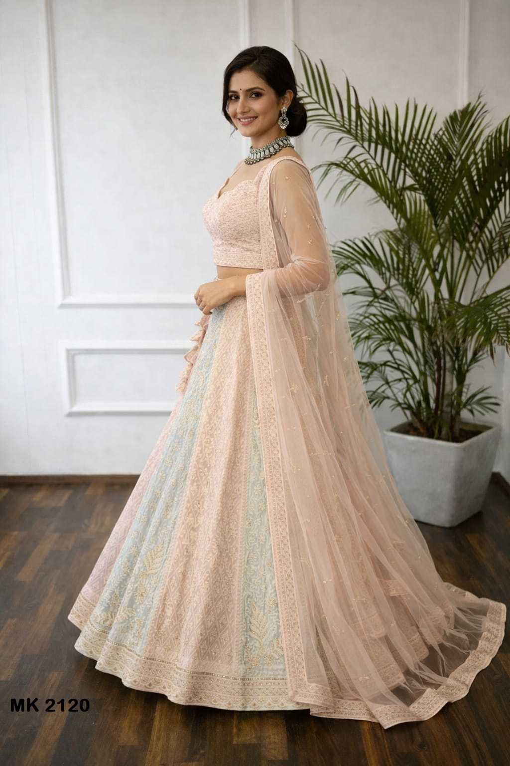 Faux Georgette Designer Lehenga