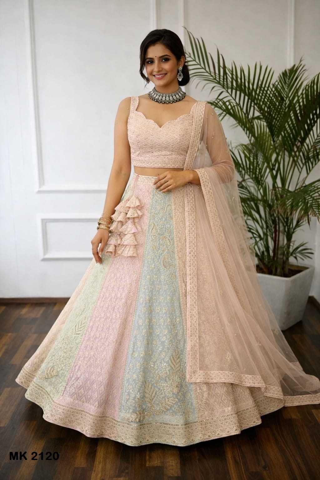 Faux Georgette Designer Lehenga