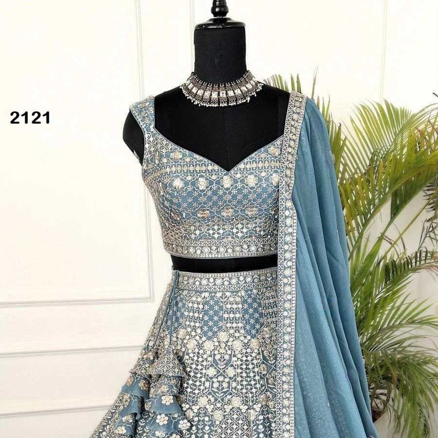 Faux Georgette Fancy Lehenga