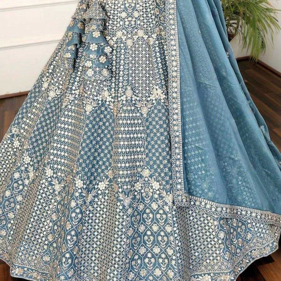 Faux Georgette Fancy Lehenga