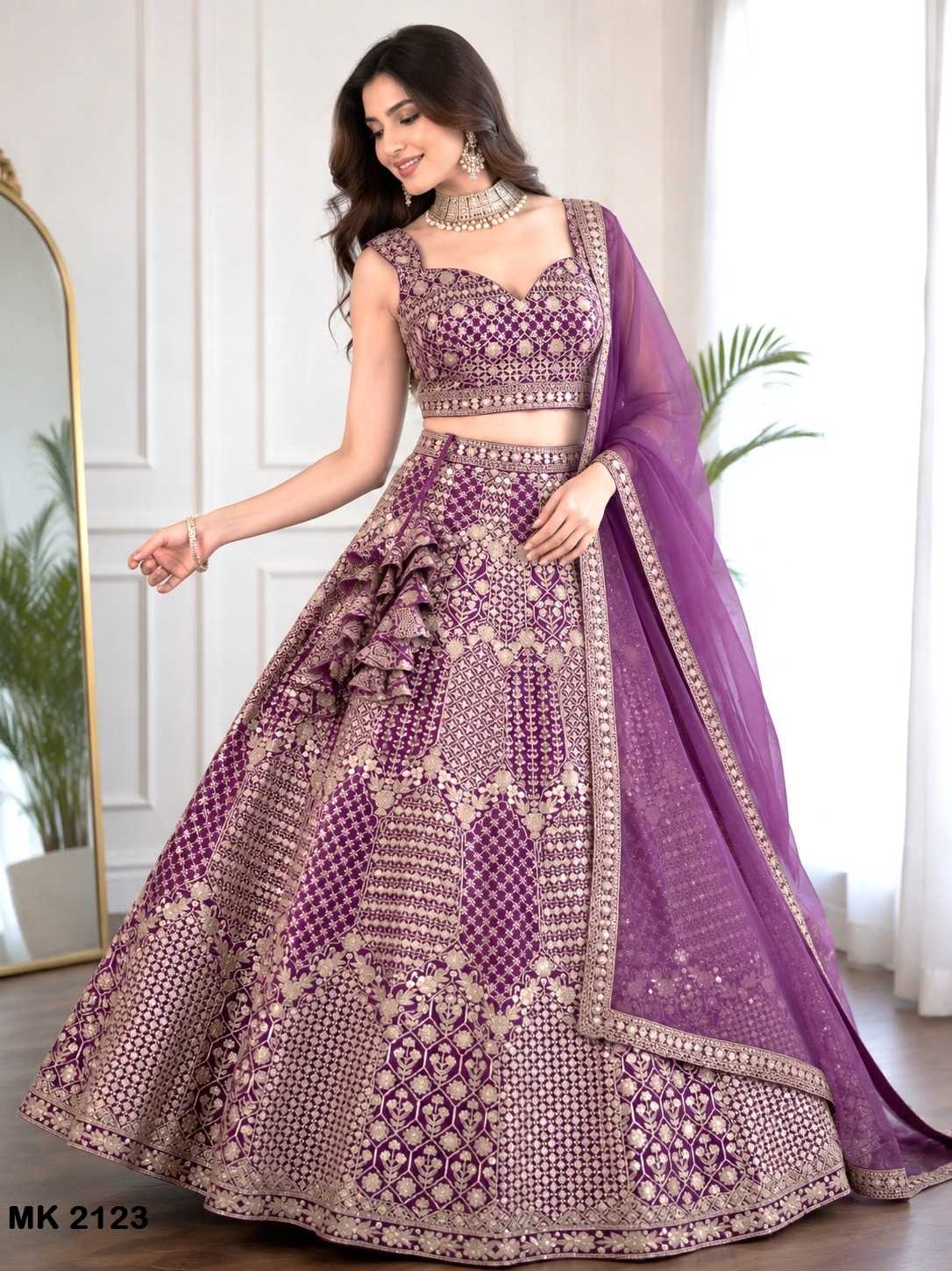 Faux Georgette Designer Lehenga