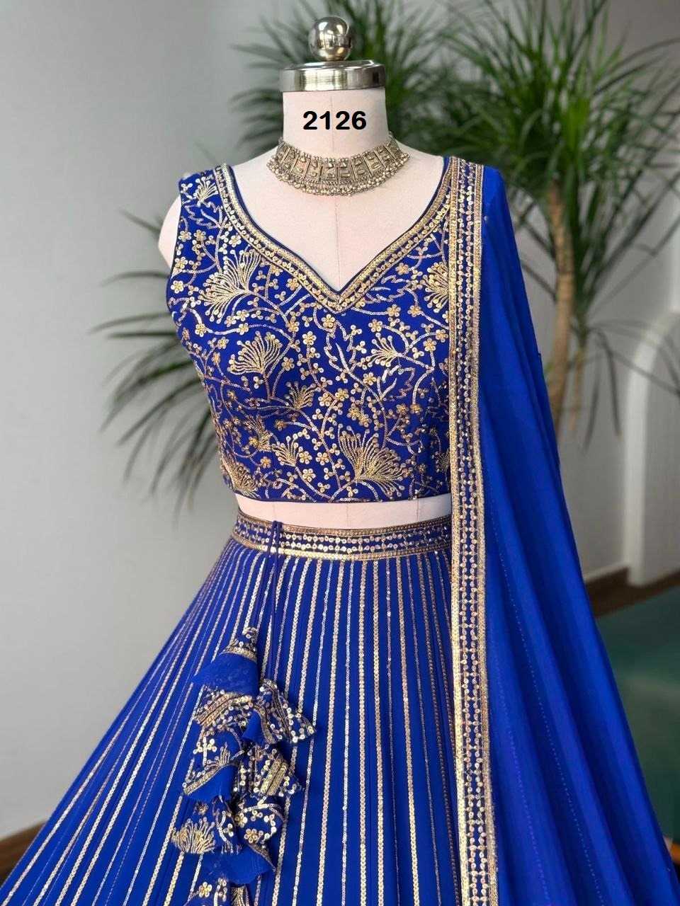 Faux Georgette Traditional Lehenga