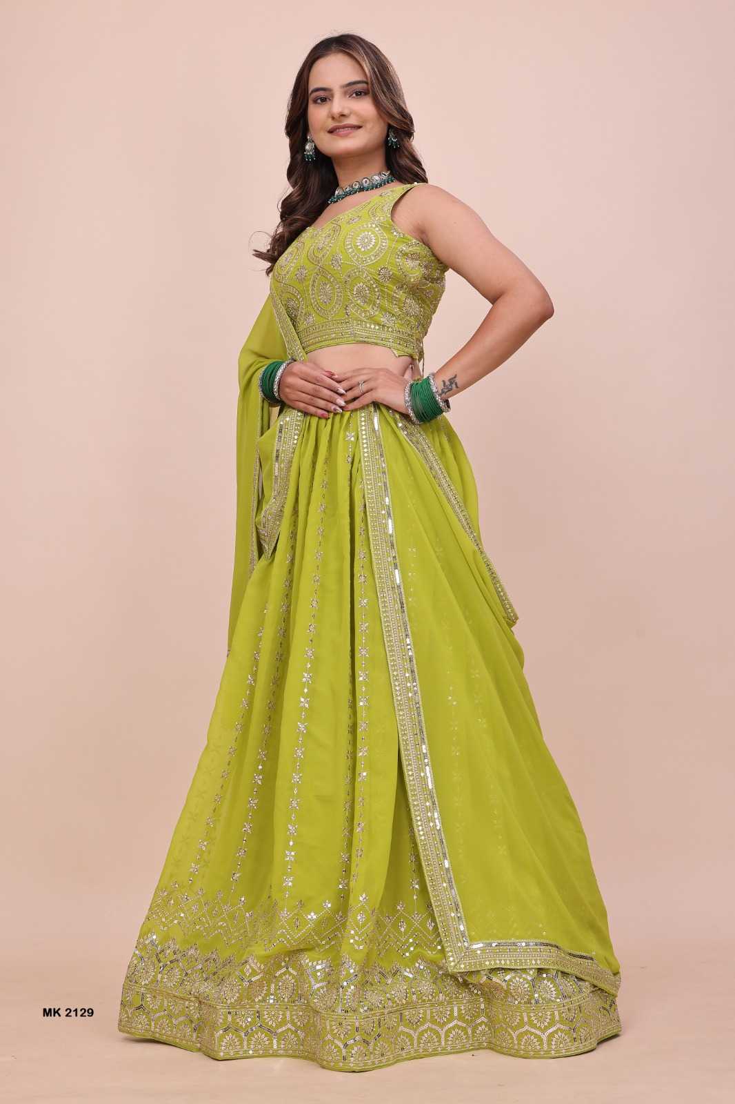 Faux Georgette Designer Lehenga