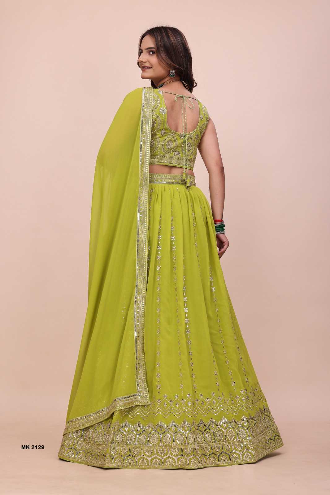 Faux Georgette Designer Lehenga