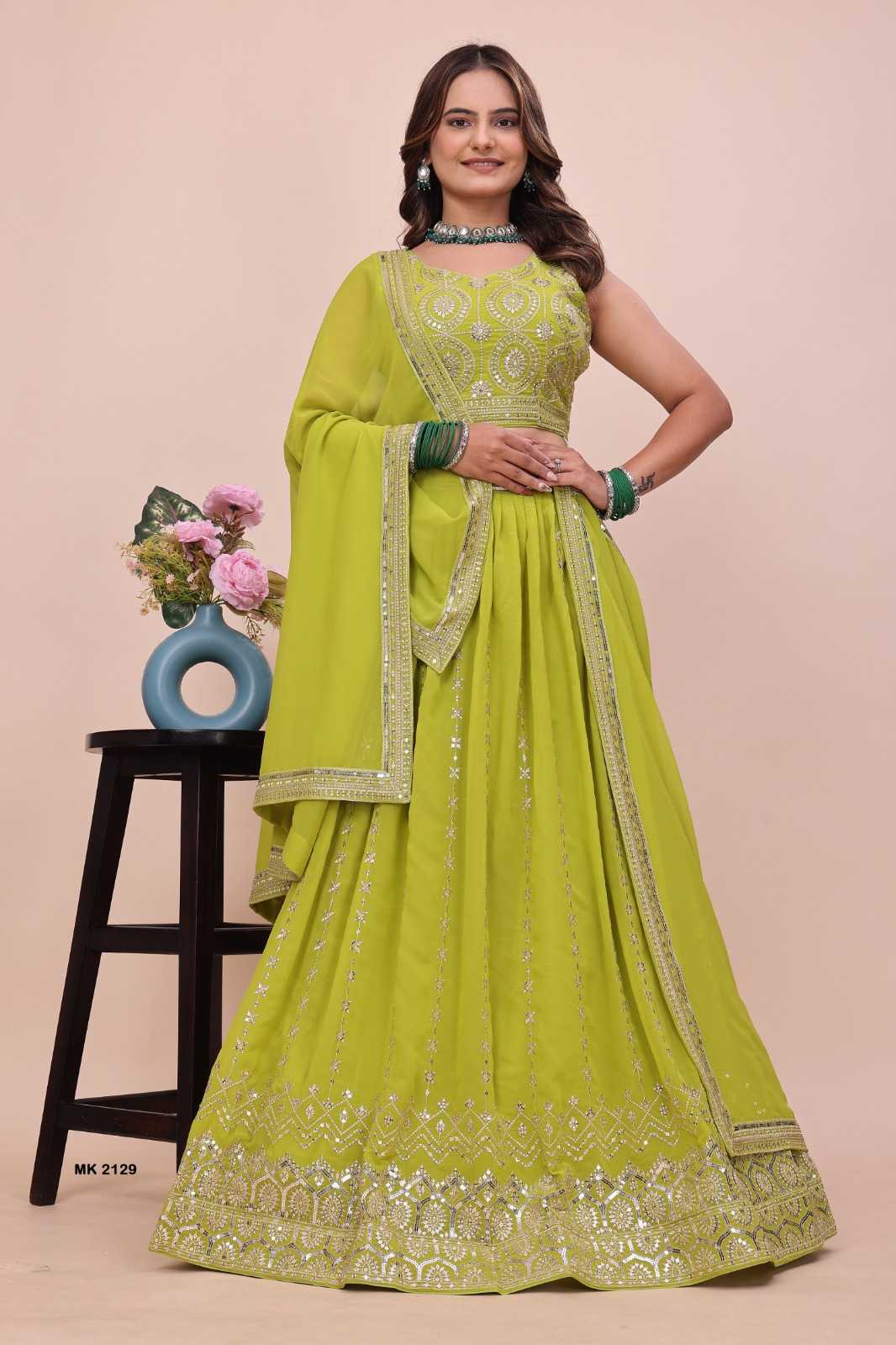 Faux Georgette Designer Lehenga