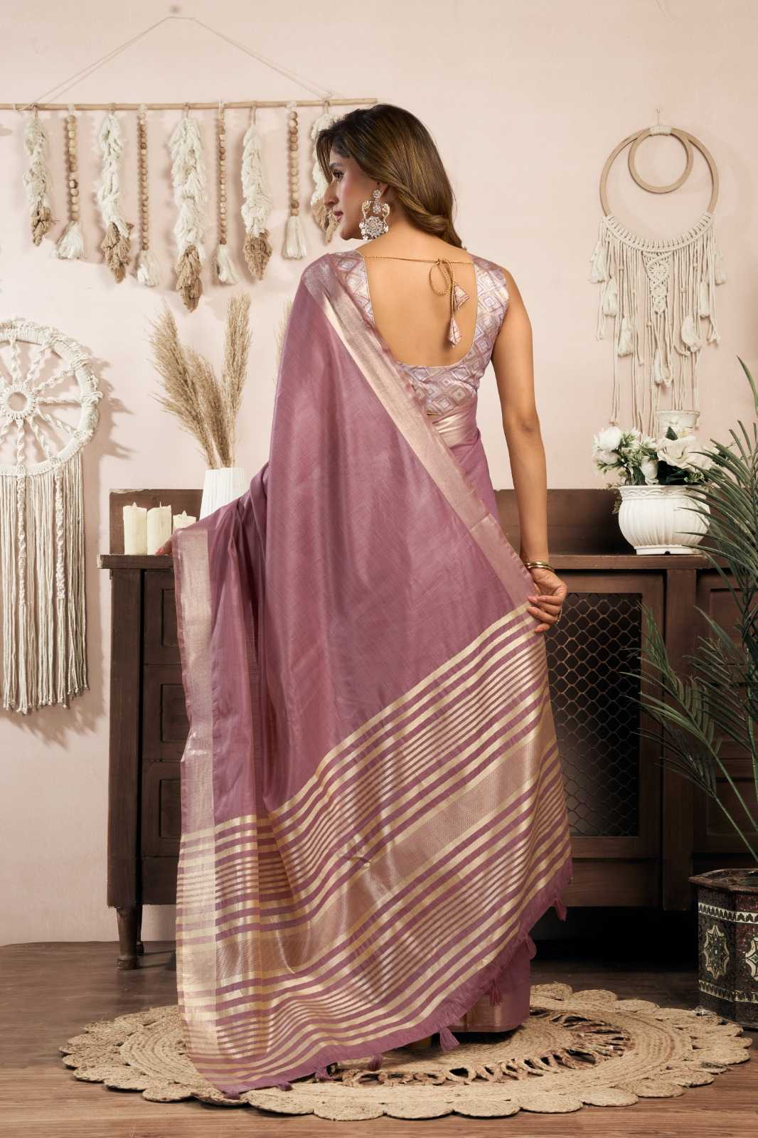 Khadi Cotton Designer Saree