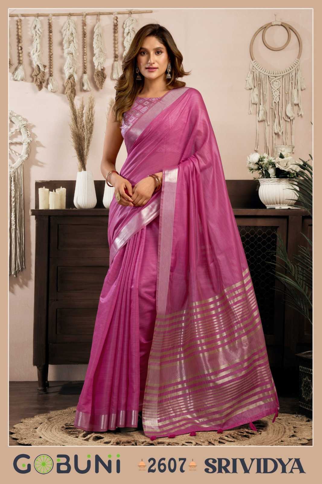 Khadi Cotton Designer Saree
