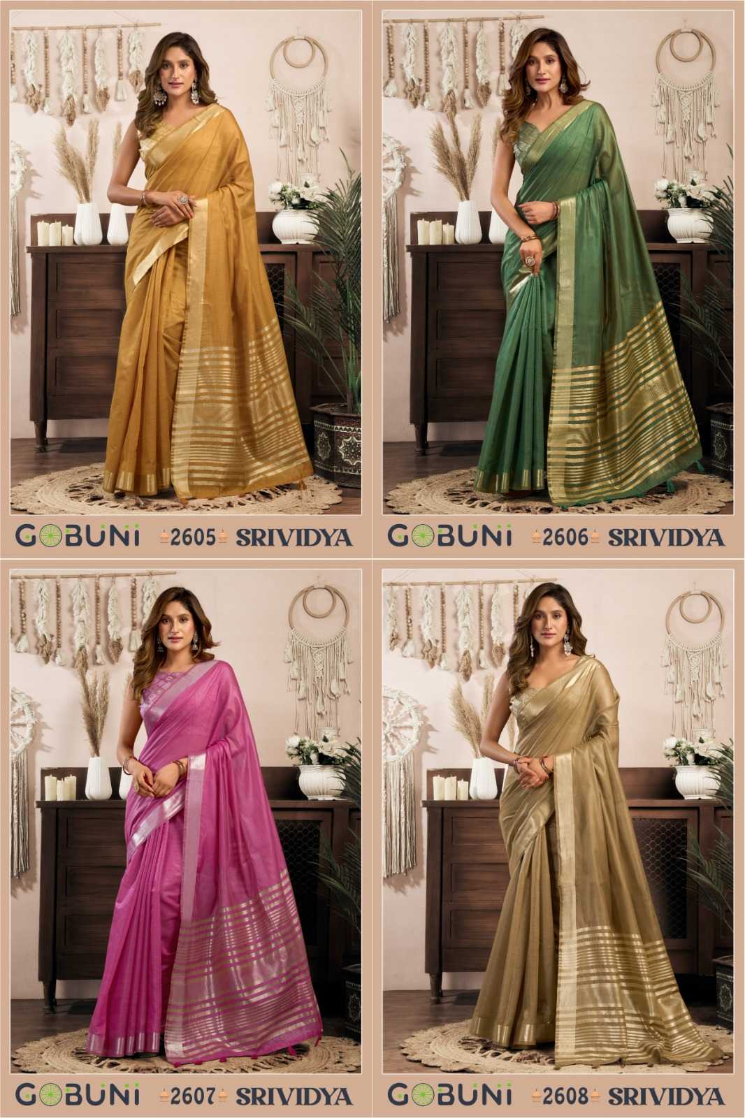 Khadi Cotton Designer Saree