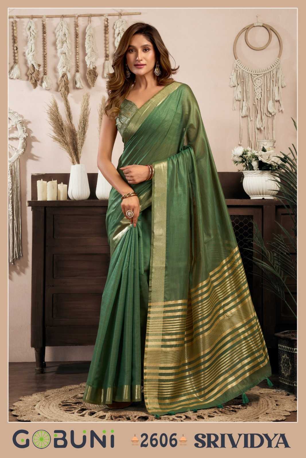 Khadi Cotton Designer Saree