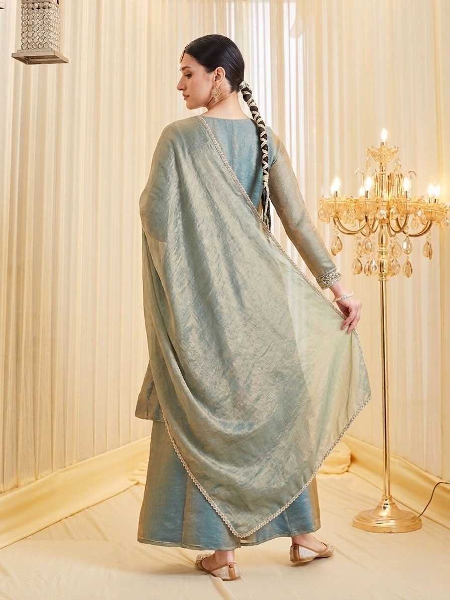 Heavy Silk Embroidery Suit