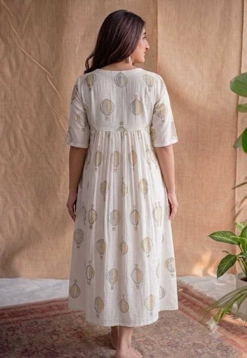 Cotton Party Gown