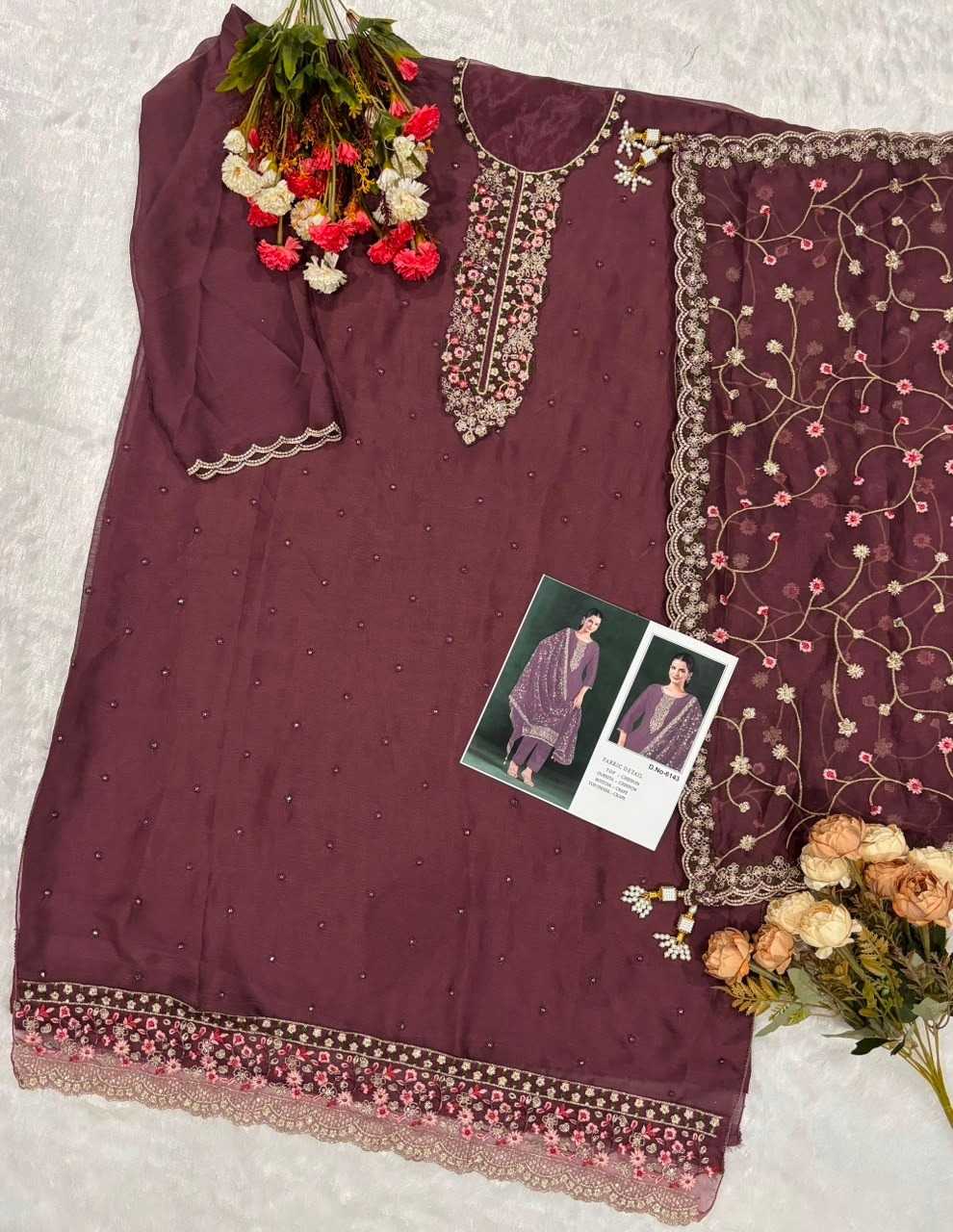 Anikaa Chiffon Ladies Suit