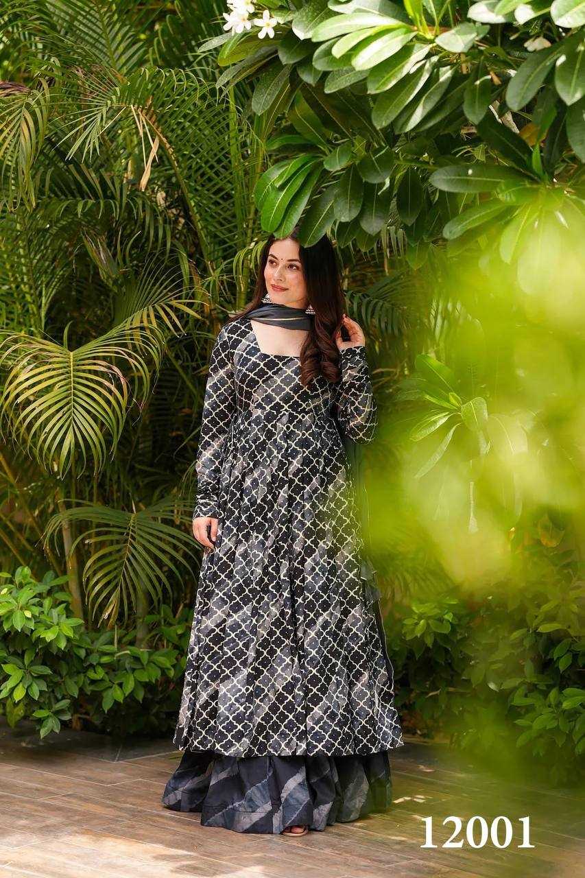 Clora Muslin Silk Printed Kurti