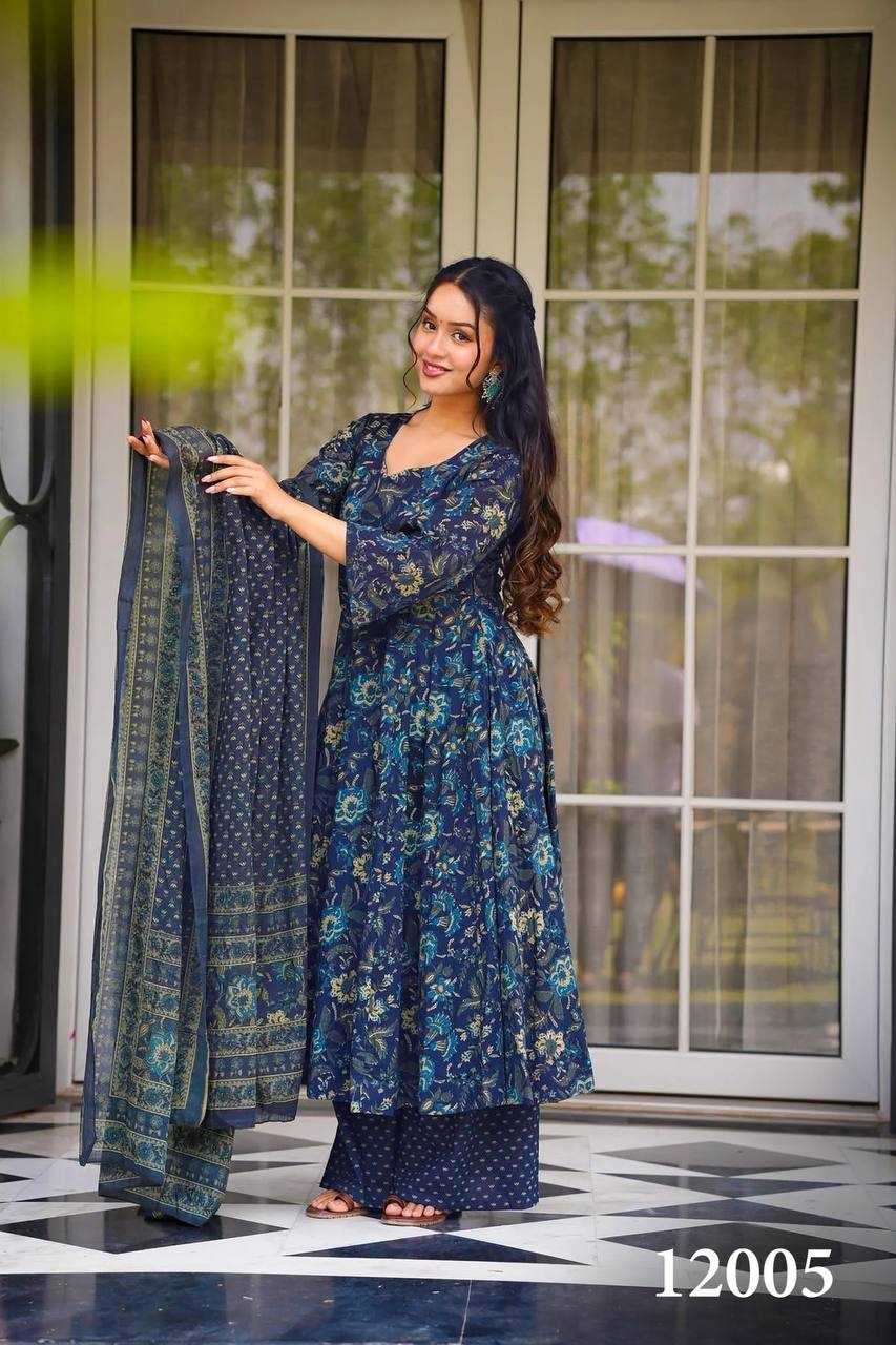 Clora Muslin Silk Printed Kurti