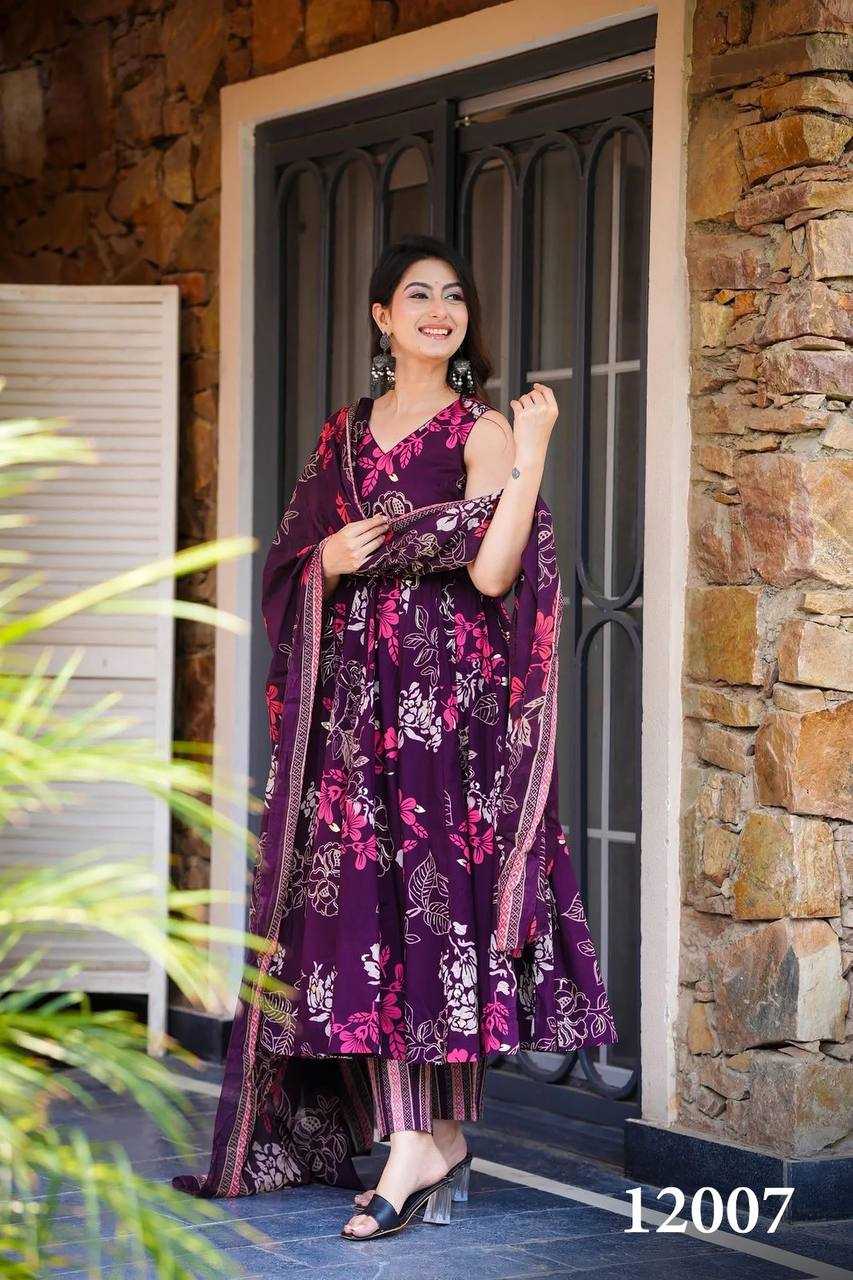 Clora Muslin Silk Printed Kurti