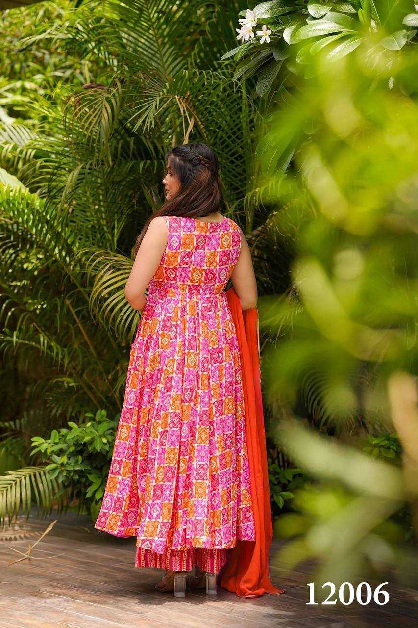 Clora Muslin Silk Printed Kurti