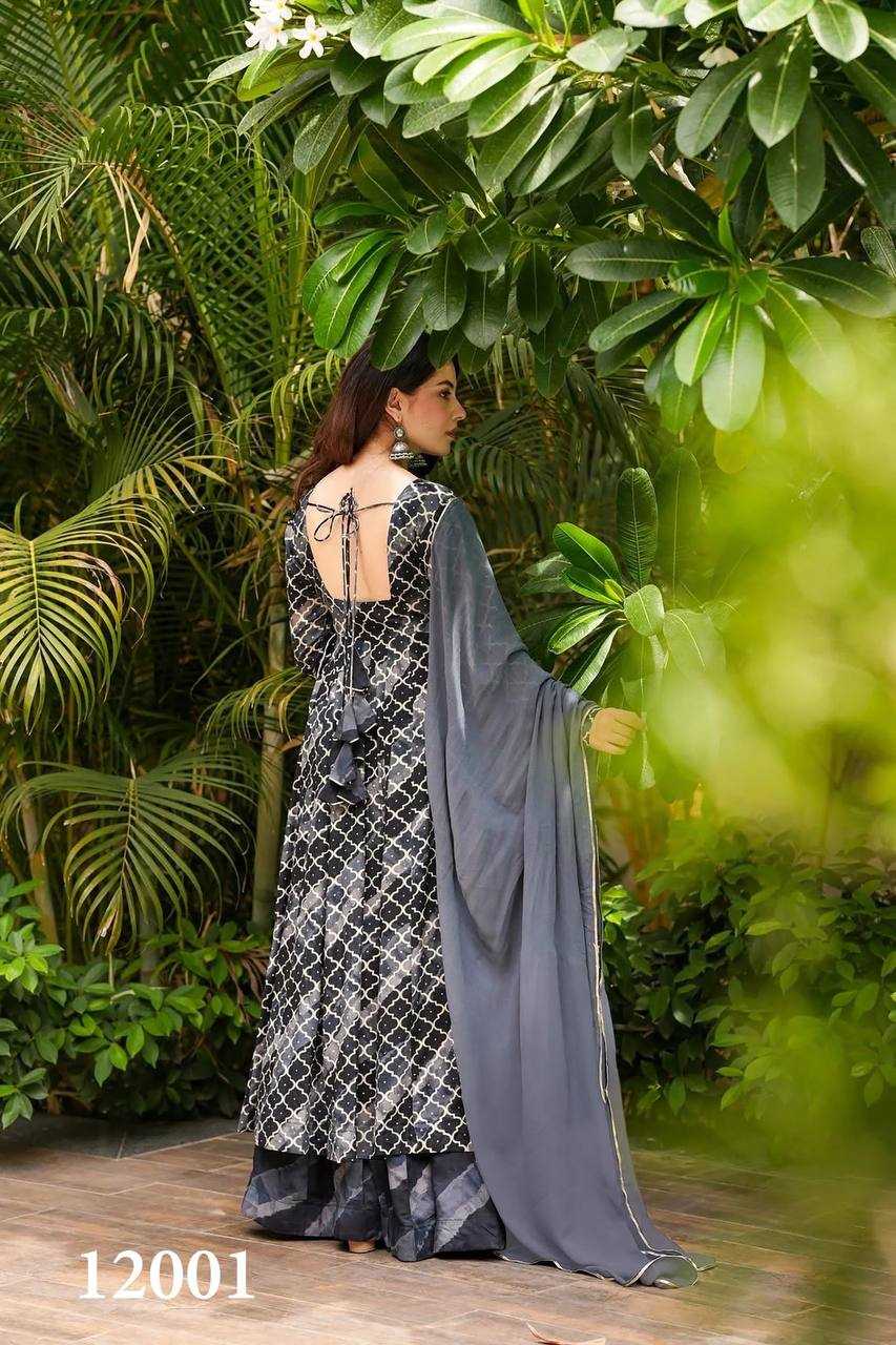 Clora Muslin Silk Printed Kurti