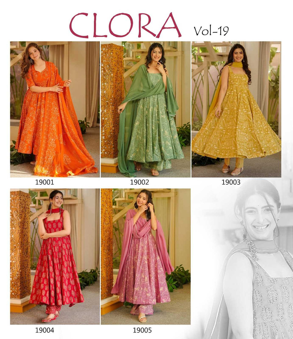 Clora Heavy Muslin Designer Kurti