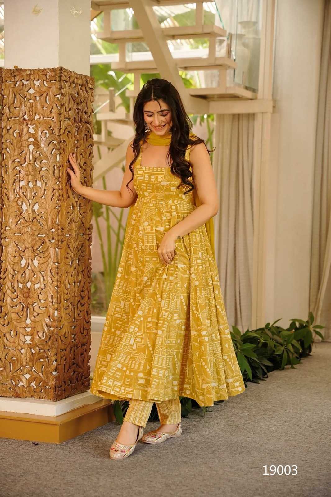 Clora Heavy Muslin Designer Kurti
