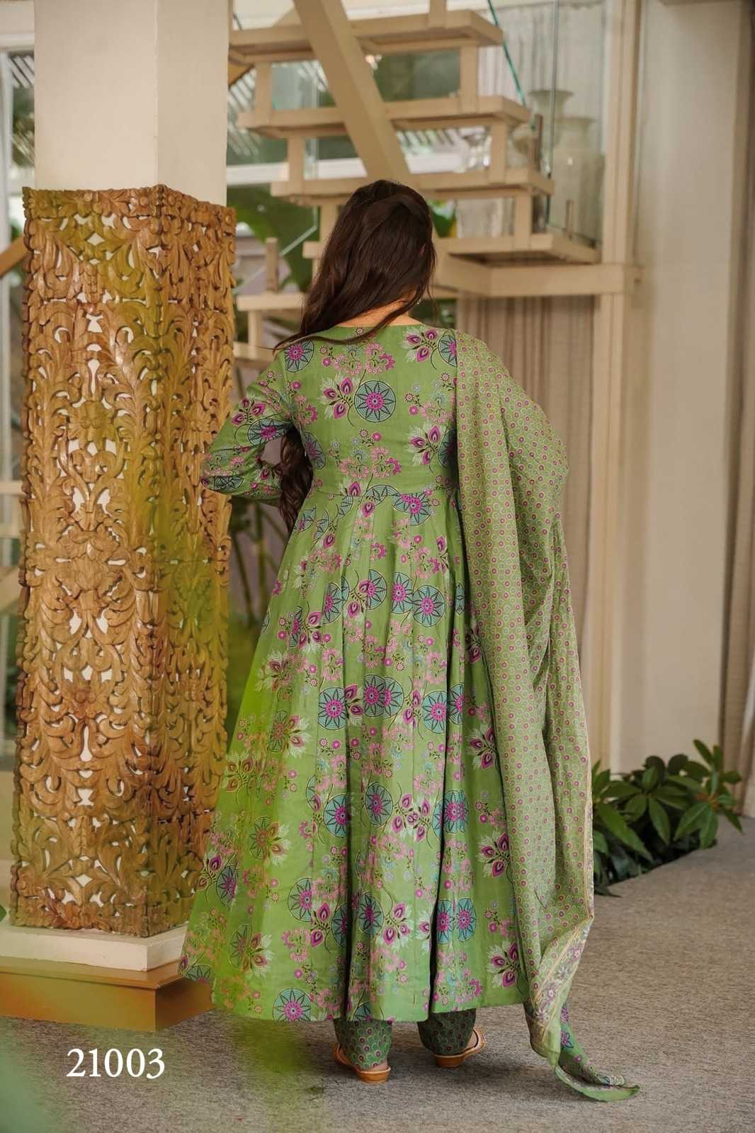 Clora V Muslin Silk Designer Kurti