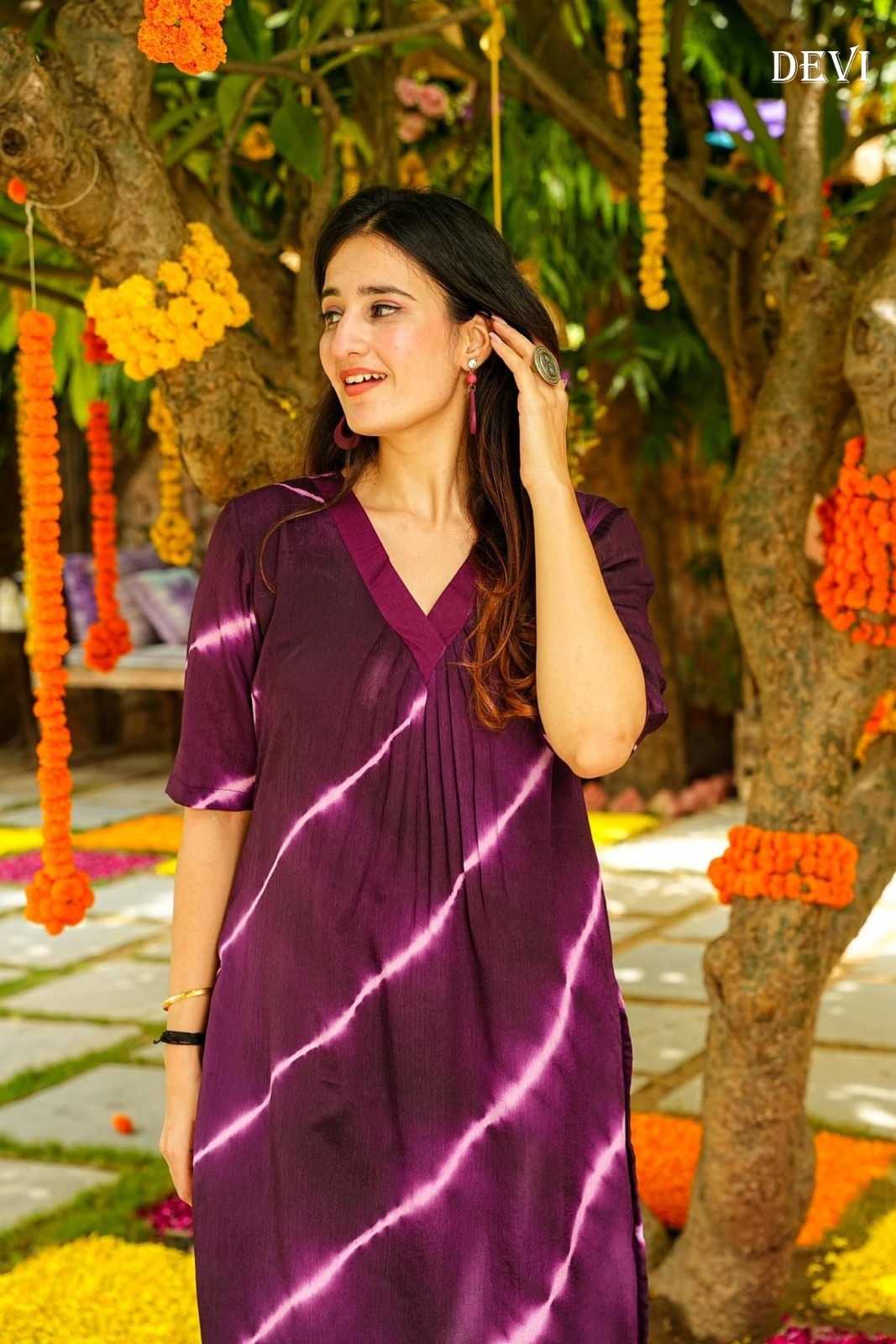 Muslin Silk Party Wear Kurti