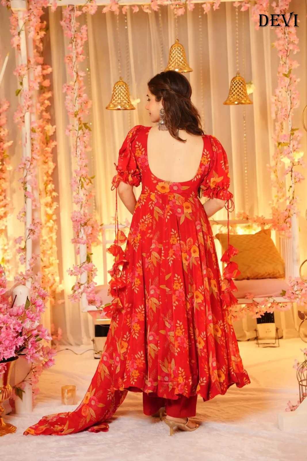 Printed Gown
