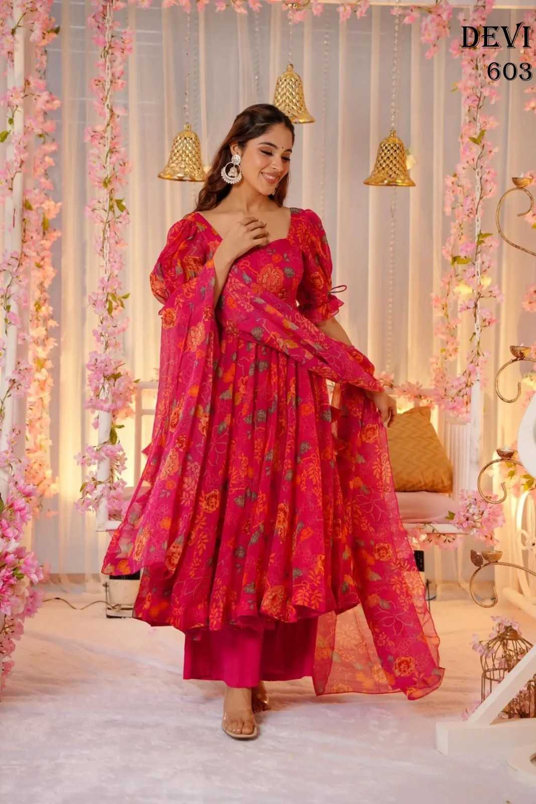 Printed Gown