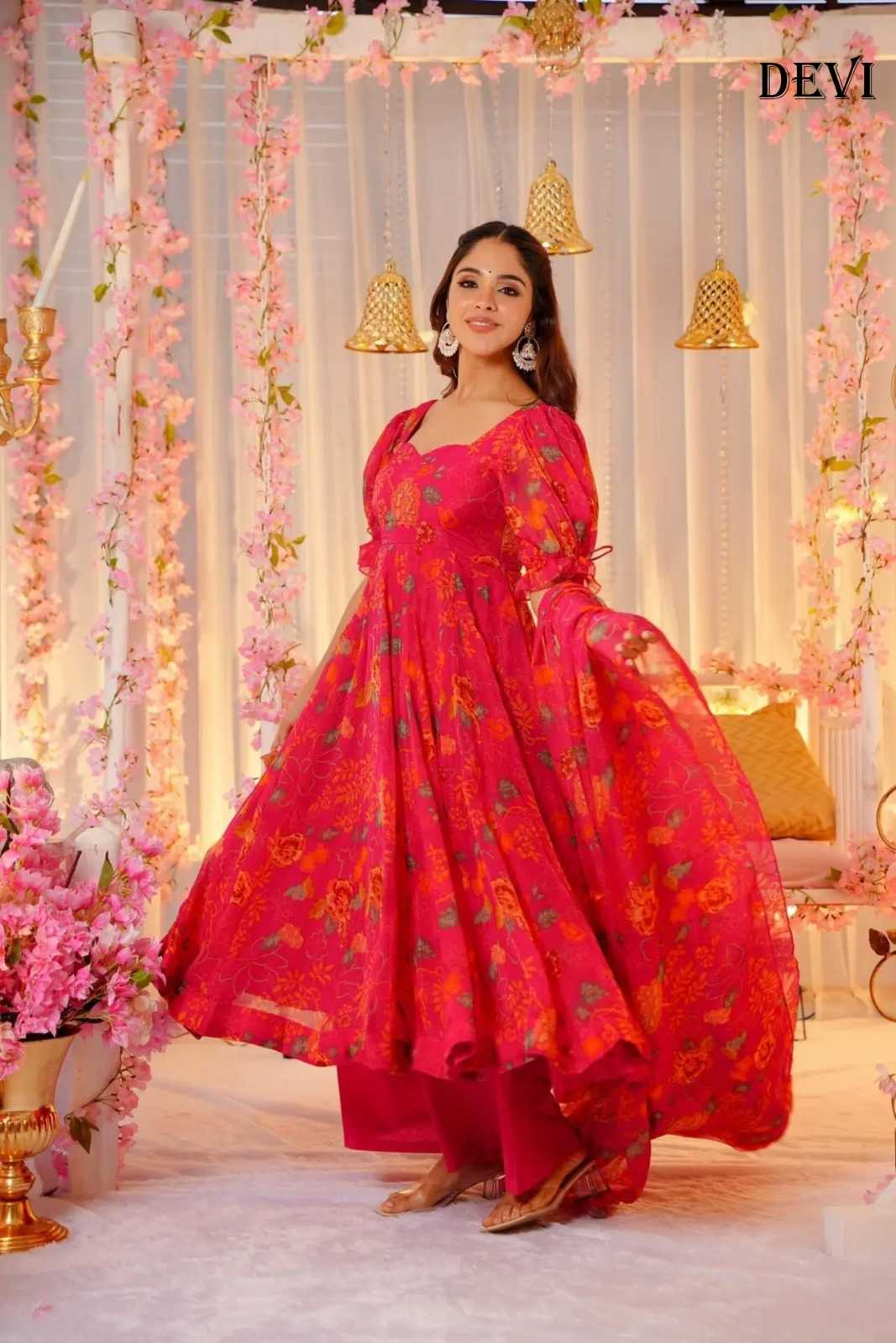 Printed Gown