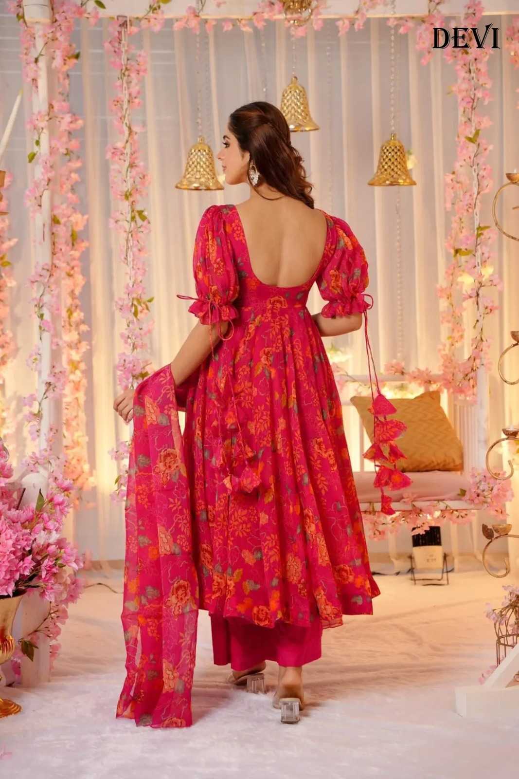 Printed Gown