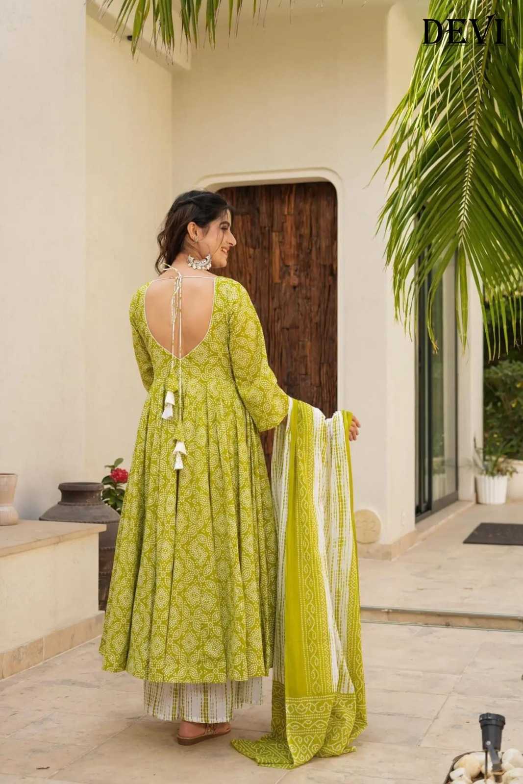 Muslin Silk Printed Suit