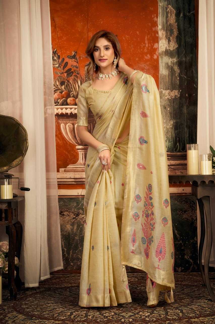 Gobuni Sejal Cotton Fancy Saree