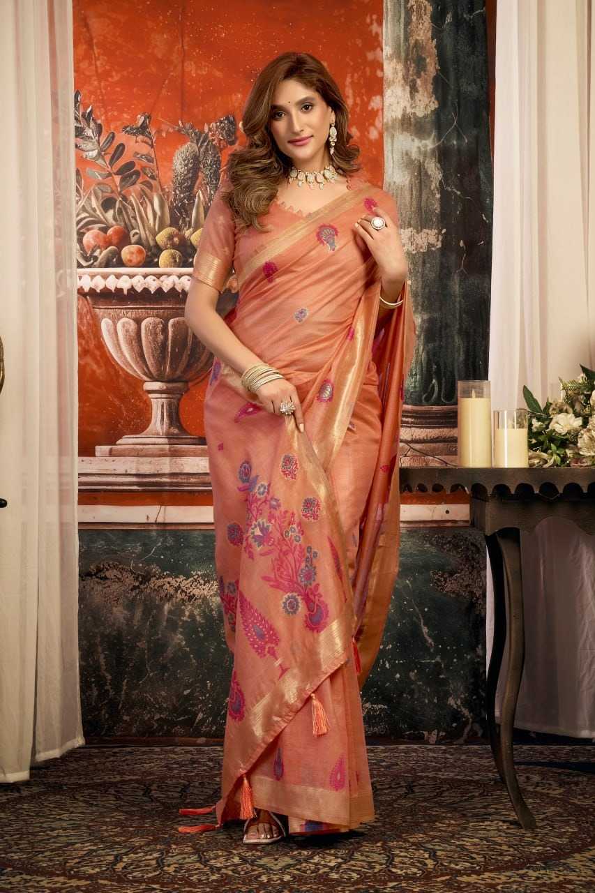 Gobuni Sejal Cotton Fancy Saree